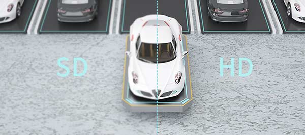 Supports input of standard definition and high definition pictures / videos