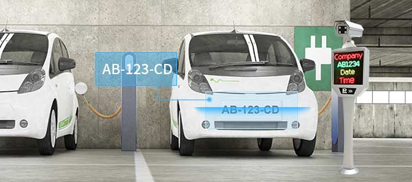 Support video recognition and photo recognition mode, and the license plate information can be obtained by swiping